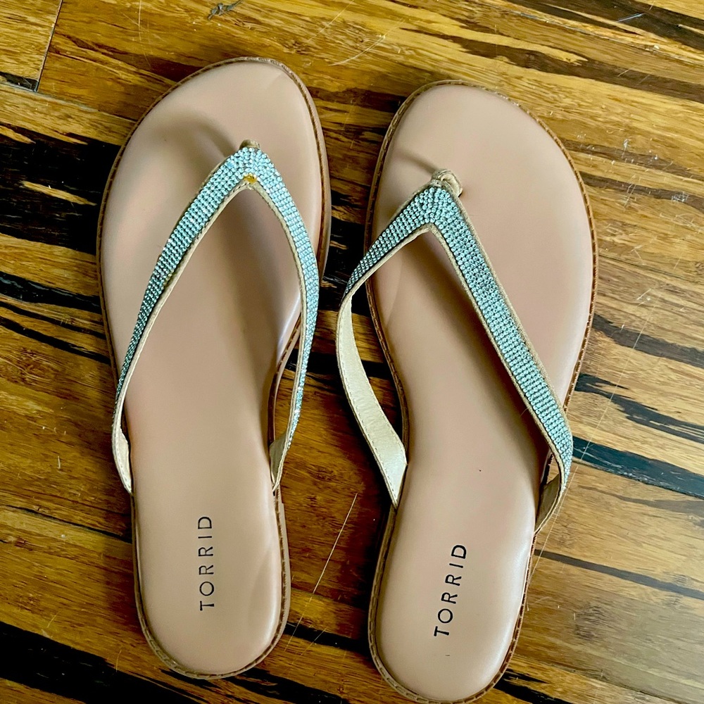 Torrid Rhinestone Sandals